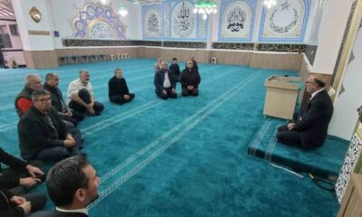 Müftü İmamoğlu ibadete yeni açılan camide vaaz verdi