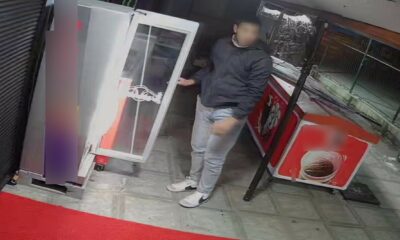 Eskişehir’de enerji içeceği hırsızlığı kameraya yansıdı