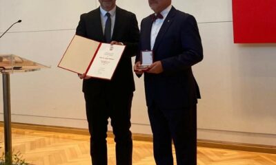 ESOGÜ Hukuk Fakültesi Öğretim Üyesi Prof. Dr. Alpay Hekimler’e ‘İnsanlığa Hizmet Madalyası’