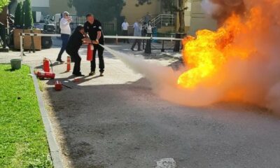 Eskişehir Valiliği personeline yangın farkındalık eğitimi