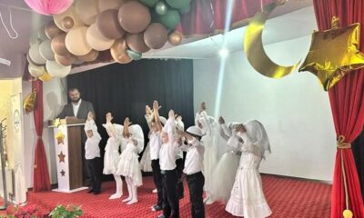 Alpu’da 4 -6 yaş Kur’an kursunda mezuniyet heyecanı