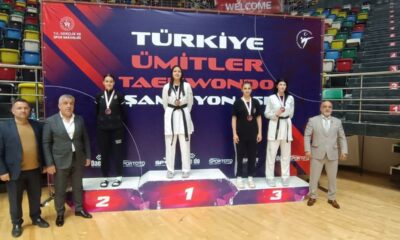 Nida  Nur Çene Türkiye üçüncüsü oldu