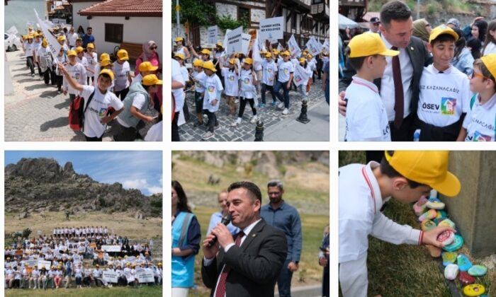 Lösemiyi Yenen “Kahraman Çocuklar”içinLÖSEV’den Sivrihisar’da Sağlıklı Yaşam Yürüyüşü Düzenlendi