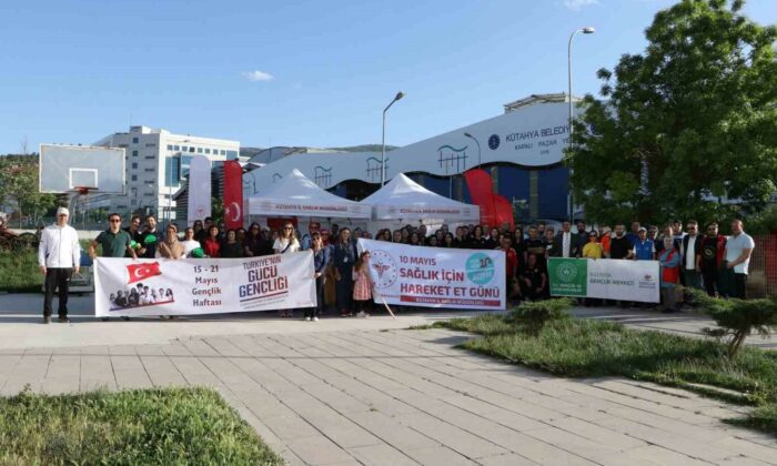 Kütahya İl Sağlık Müdürlüğünden Gençlik Haftası etkinlikleri