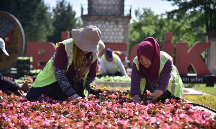 Bilecik’i süsleyen kadın çalışanlar