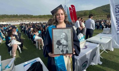 Kep atan öğrenciler 6 Şubat depremlerinde hayatını kaybeden arkadaşlarını unutmadı