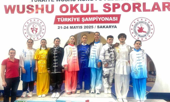Wushu Türkiye Şampiyonası’nda Eskişehir’den başarı
