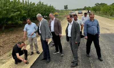Simav’ın Kayaışık köyüne 5,5 kilometrelik asfalt yol