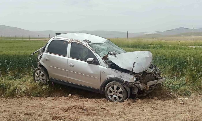 Günyüzü’nde trafik kazası, 1 yaralı