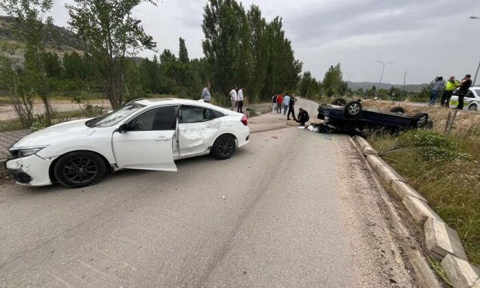 Bilecik’te YHT Kavşağında trafik kazası: 3 yaralı