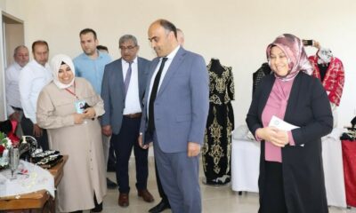 Tepecik ve Kuruçay’da el emeği göz nuru eserler sergilendi