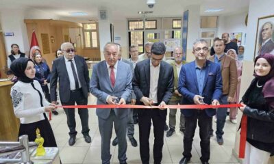 Şaphane Karamanca köyünde sergi açılışı