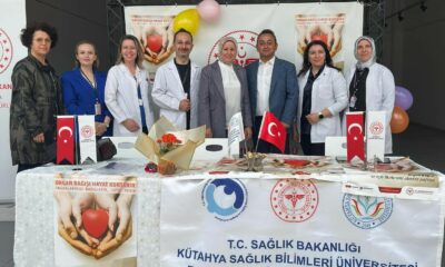 Kütahya’da organ bağışı farkındalık standı