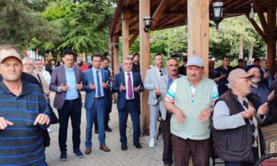 Bilecik’te yağmur ve şükür duası