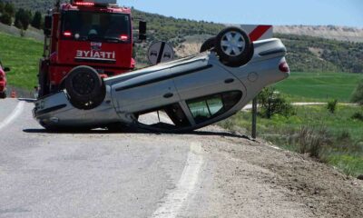 Hisarcık’ta trafik kazası: 1 yaralı