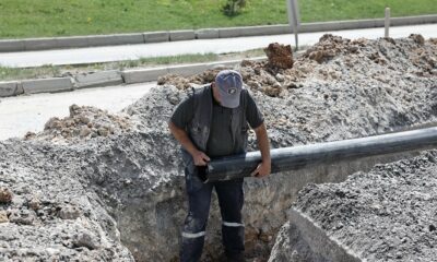 Kütahya’nın Akkent Mahallesi’nde 600 metrelik içme suyu hattı yenileniyor