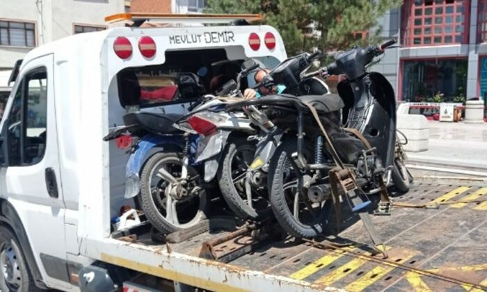 Tavşanlı’da gece gündüz motosiklet takibi