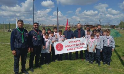 Kütahya’da izcilik kampı, gençlere milli ve manevi eğitim