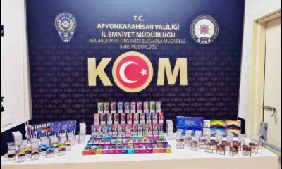 Polis kaçak sigara ele geçirdi