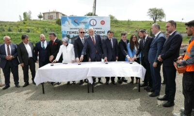 Simav’da Üniversite Yerleşkesine yapılacak cami ve Gençlik Merkezinin temeli atıldı