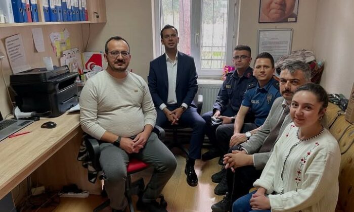 Kaymakam Aslan’dan Taşoluk Aile Sağlığı Merkezi’ne ziyaret