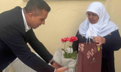 Kaymakamdan duygulandıran ziyaret