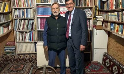 Başkan Kahveci’den Mehmet Yeşil’e ’Geçmiş olsun’ ziyareti