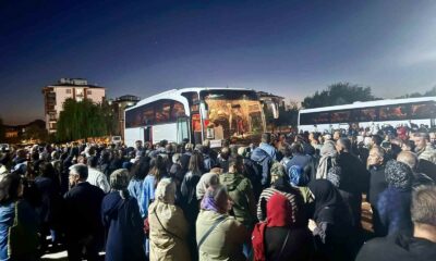 Hacı adayları kutsal topraklara uğurlandı