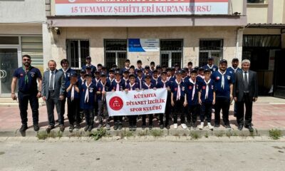 Simav’da hafızlara özel diyanet izcilik kampı