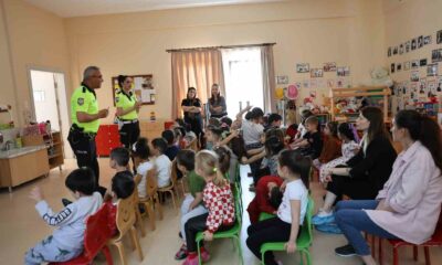Es Çocuk Evi’nin minikleri trafik dedektifi oldu