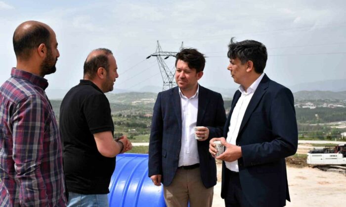 Başkan Durgut, 2. Etap TOKİ inşaatını yerinde inceledi