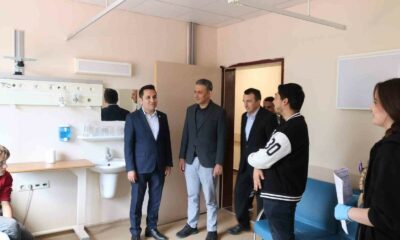 Kaymakam Bildirici’den eğitim ve sağlık kurumlarına ziyaret