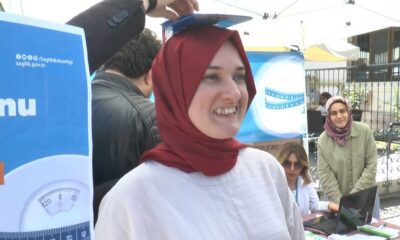(ÖZEL) ’İdeal Kilonu Öğren, Sağlıklı Yaşa’ uygulamasında vatandaşla sağlık personeli arasında ilginç diyaloglar