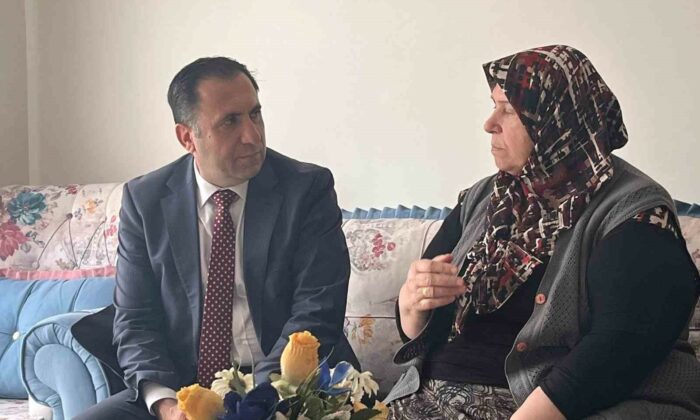 Şehit ailelerine vefa ziyareti