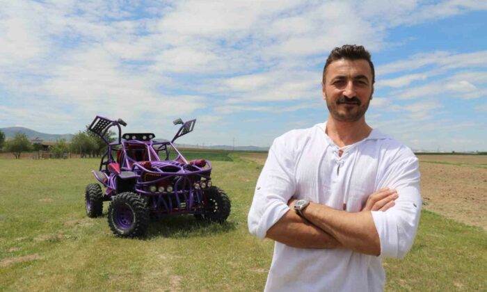 Filmden etkilendi 13 ayda 900 bin TL’ye elleriyle arazi aracını yaptı