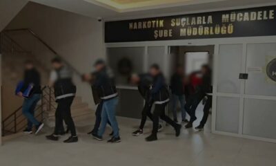 Kütahya’da uyuşturucu operasyonları: 6 tutuklama