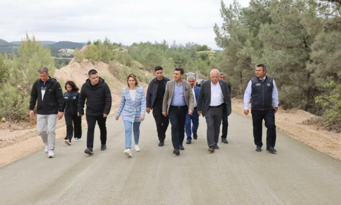 Çukurören Köyü tozdan kurtuluyor