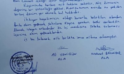 İhtiyar Heyeti 50 metrekareden fazla bahçe ekimini yasaklama kararı aldı