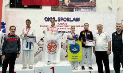Doğa Açıkgöz, karate şampiyonasında Türkiye 3’üncüsü oldu