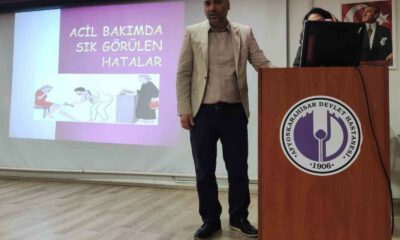 Afyonkarahisar Devlet Hastanesi’nde hekimlere tıbbi malpraktis eğitimi verildi