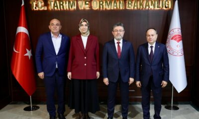 Afyonkarahisar heyetinden Tarım ve Orman Bakanı Yumaklı’ya ziyaret