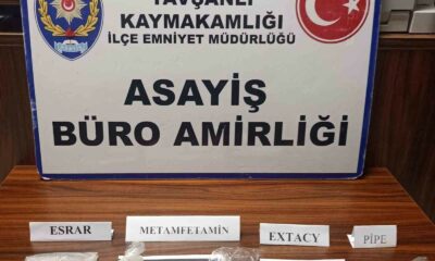 Kütahya’da üzerinde uyuşturucuyla yakalanan şüpheli tutuklandı