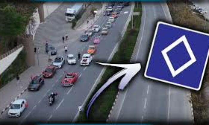 Trafikte yeni işaret geliyor!