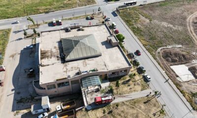 Eskişehir’de AVM çatısında çıkan yangın korkuttu