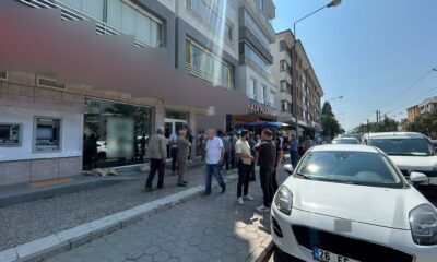 Flaş Gelişme ;Eskişehir’de banka soygunu girişimi