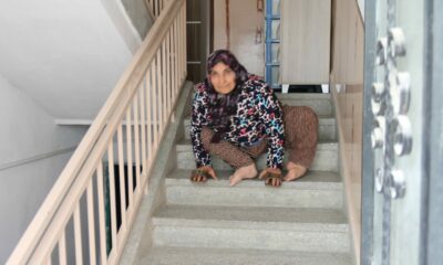 63 yıldır sürünen Hatice teyzenin yürek yakan dramı