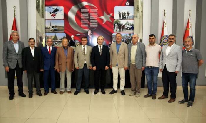 Eskişehir’de Yaşayan Dadaşlar’dan Emniyet Müdürü’ne Ziyaret