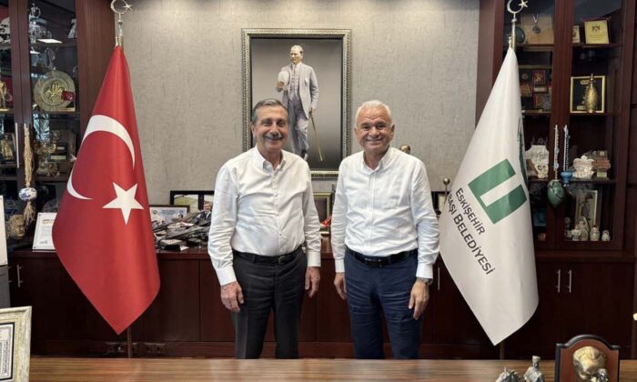 Güler,Ataç’i ziyaretinde Tepebaşı Belediye Meclisinin Fahiş Katı atık ücretine tepki gösterdi