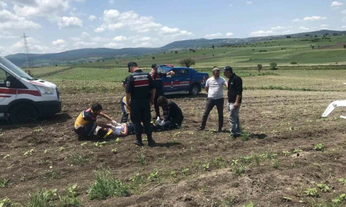 Bilecik’te uçak kazası