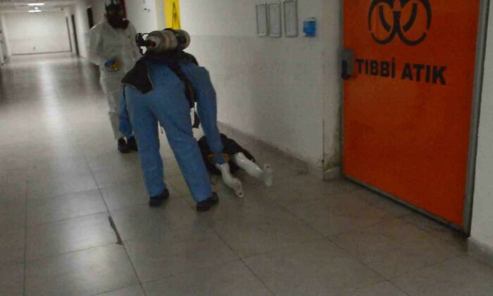 Bilecik’te ’Turuncu Kod’ tatbikatı gerçeği aratmadı